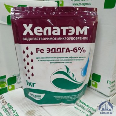 Удобрение ХЕЛАТЭМ Fe 6 Fe EDDHA (ЭДДГА) 6 % купить в Благовещенске